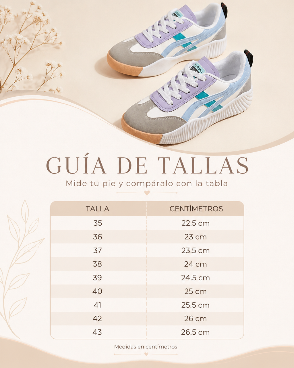 Zapatillas Elara | Urbanas y Cómodas