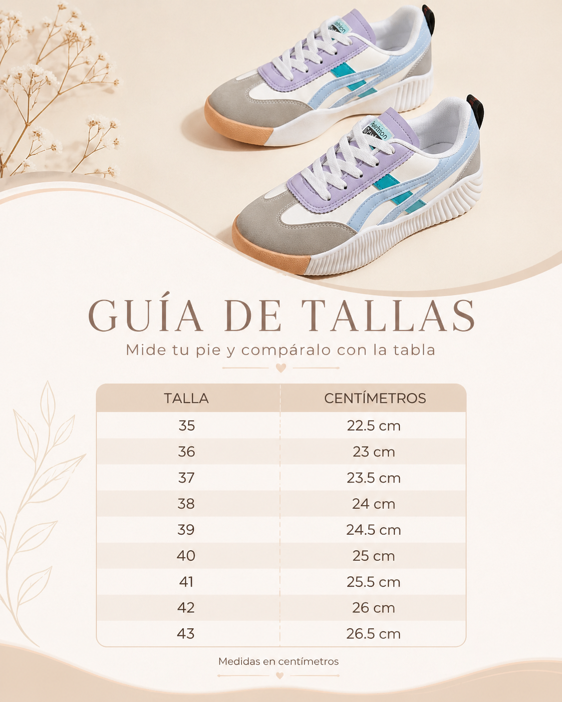 Zapatillas Elara | Urbanas y Cómodas