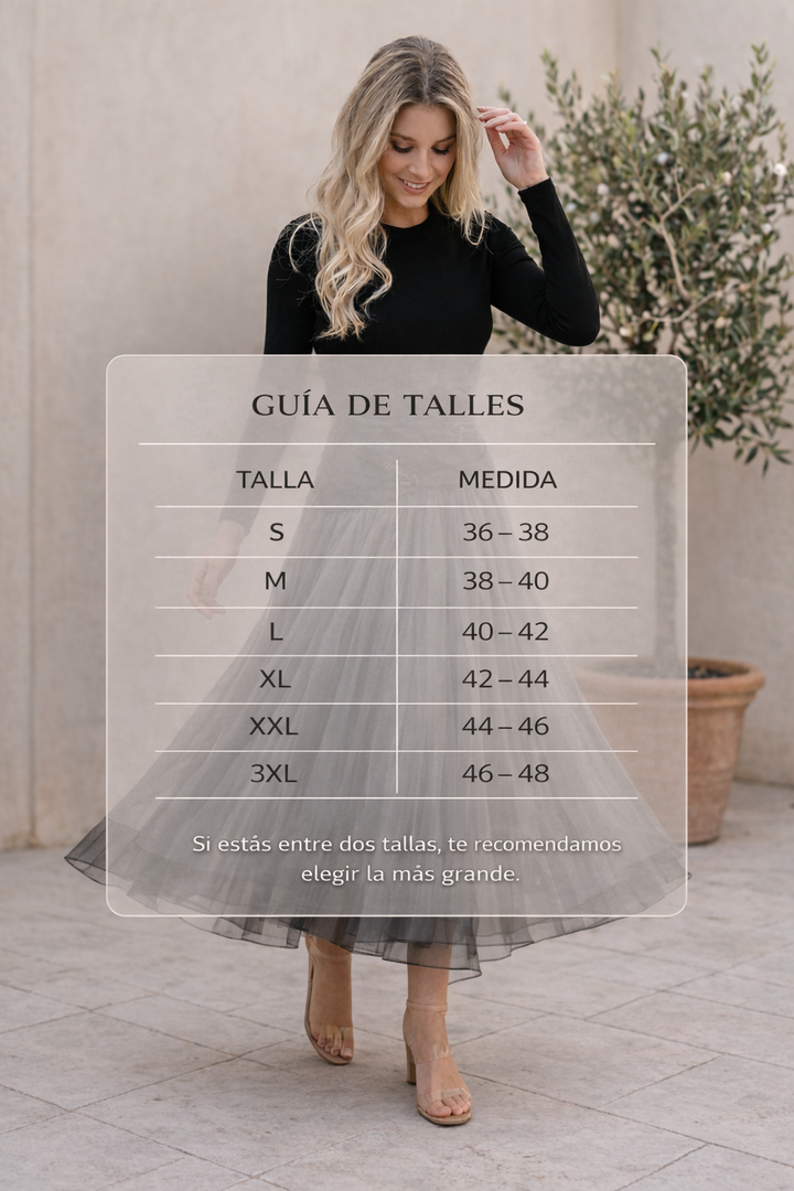 Falda Valeria con Tul