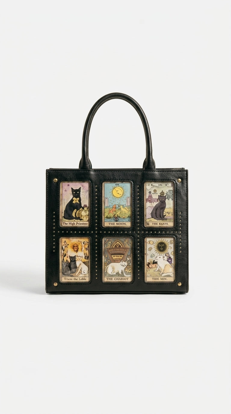 LUNA NEGRA | Bolso Tote Artístico de Diseño