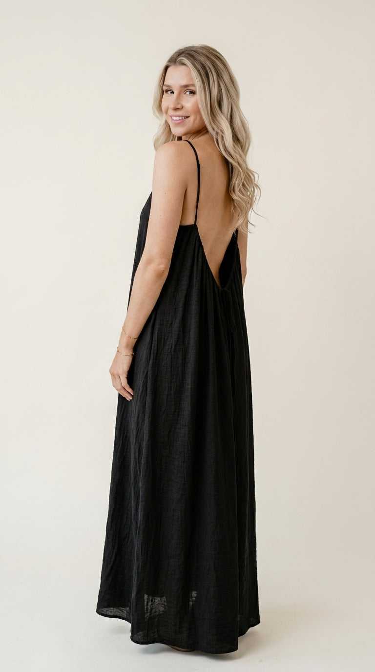 Sophia | Vestido largo sin espalda | FLASH SALE