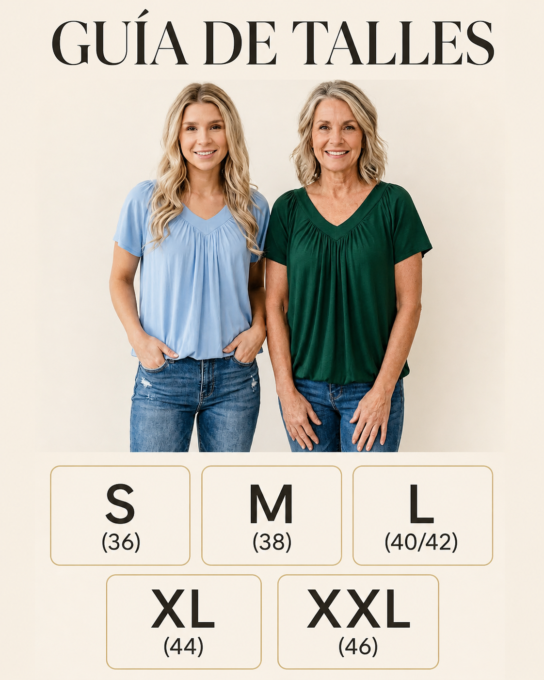 🎁ÚLTIMO DÍA DE OFERTA🔥50% DE DESCUENTO Y 30% DE DESCUENTO EXTRA EN LA 2DA⏳ Camiseta favorecedora de mujer