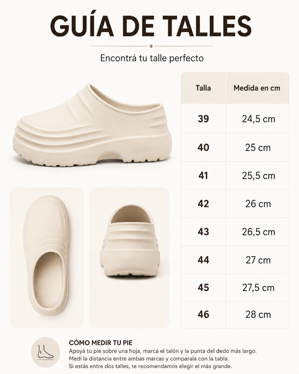 Zuecos Confort Antideslizantes