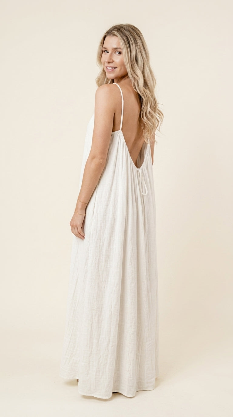 Sophia | Vestido largo sin espalda | FLASH SALE