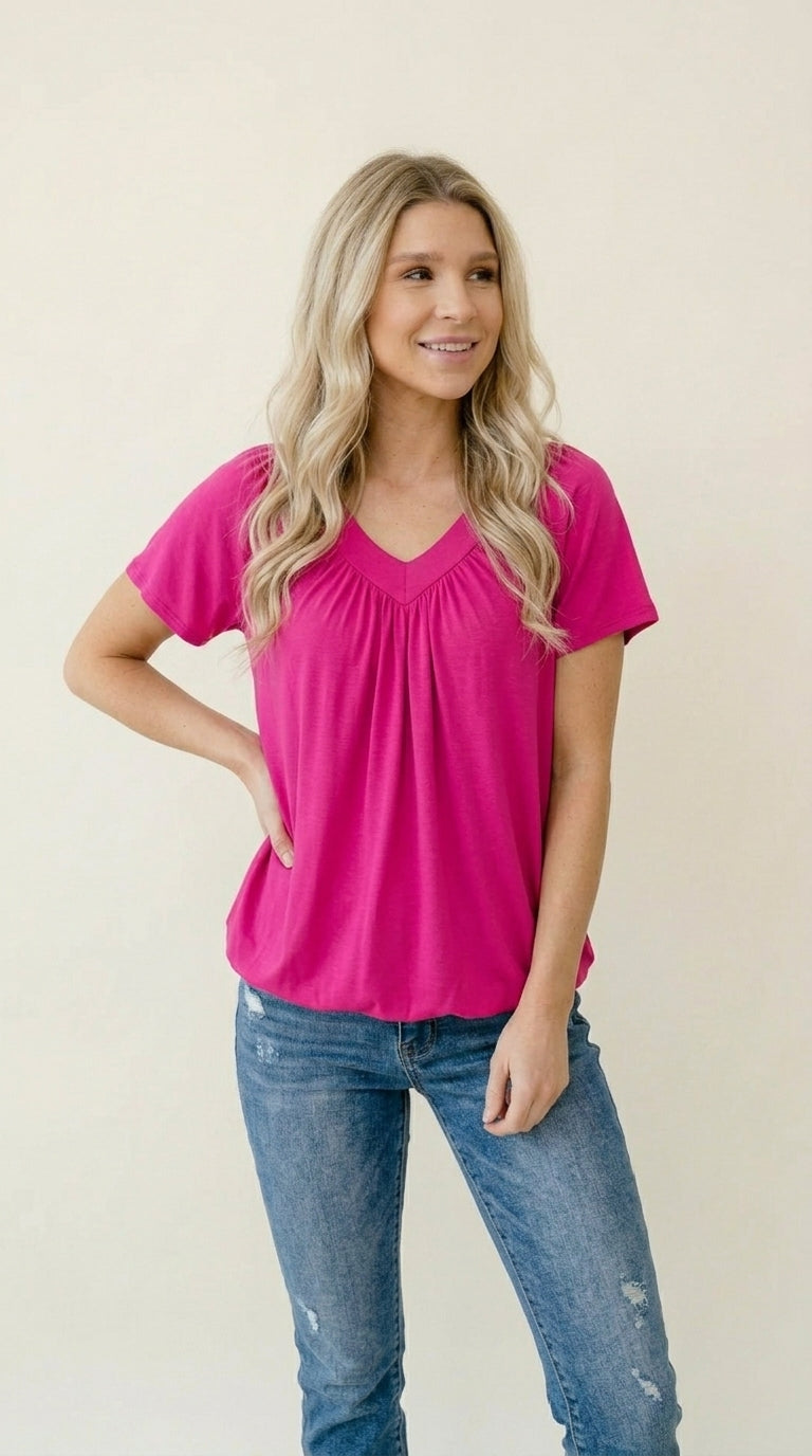 🎁ÚLTIMO DÍA DE OFERTA🔥50% DE DESCUENTO Y 30% DE DESCUENTO EXTRA EN LA 2DA⏳ Camiseta favorecedora de mujer