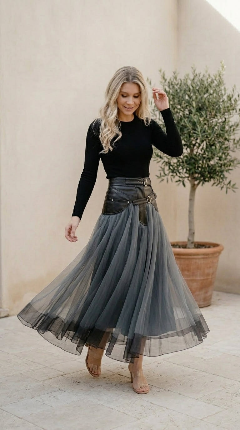 Falda Valeria con Tul