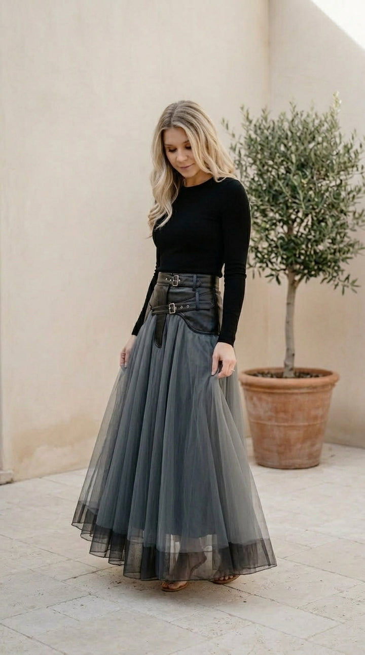 Falda Valeria con Tul