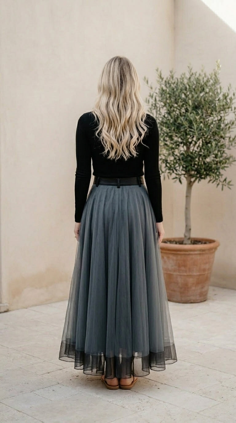 Falda Valeria con Tul