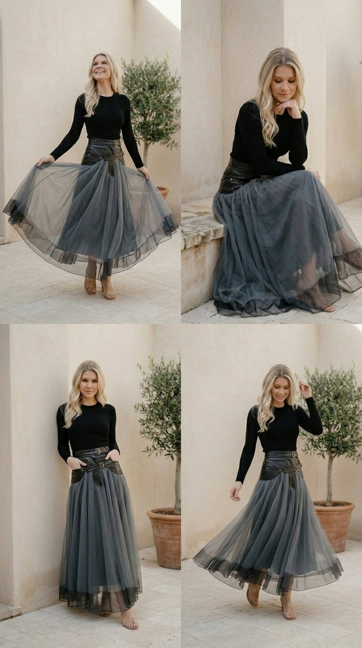 Falda Valeria con Tul