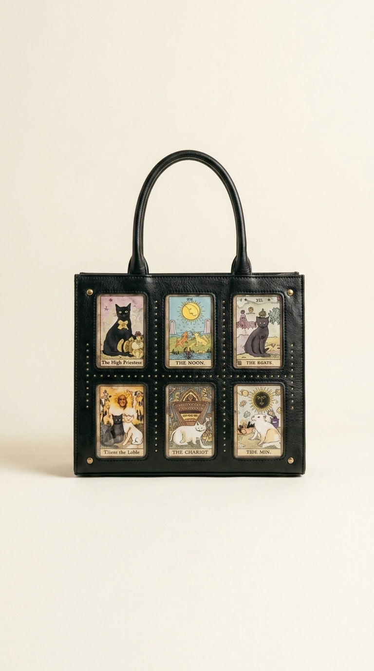LUNA NEGRA | Bolso Tote Artístico de Diseño