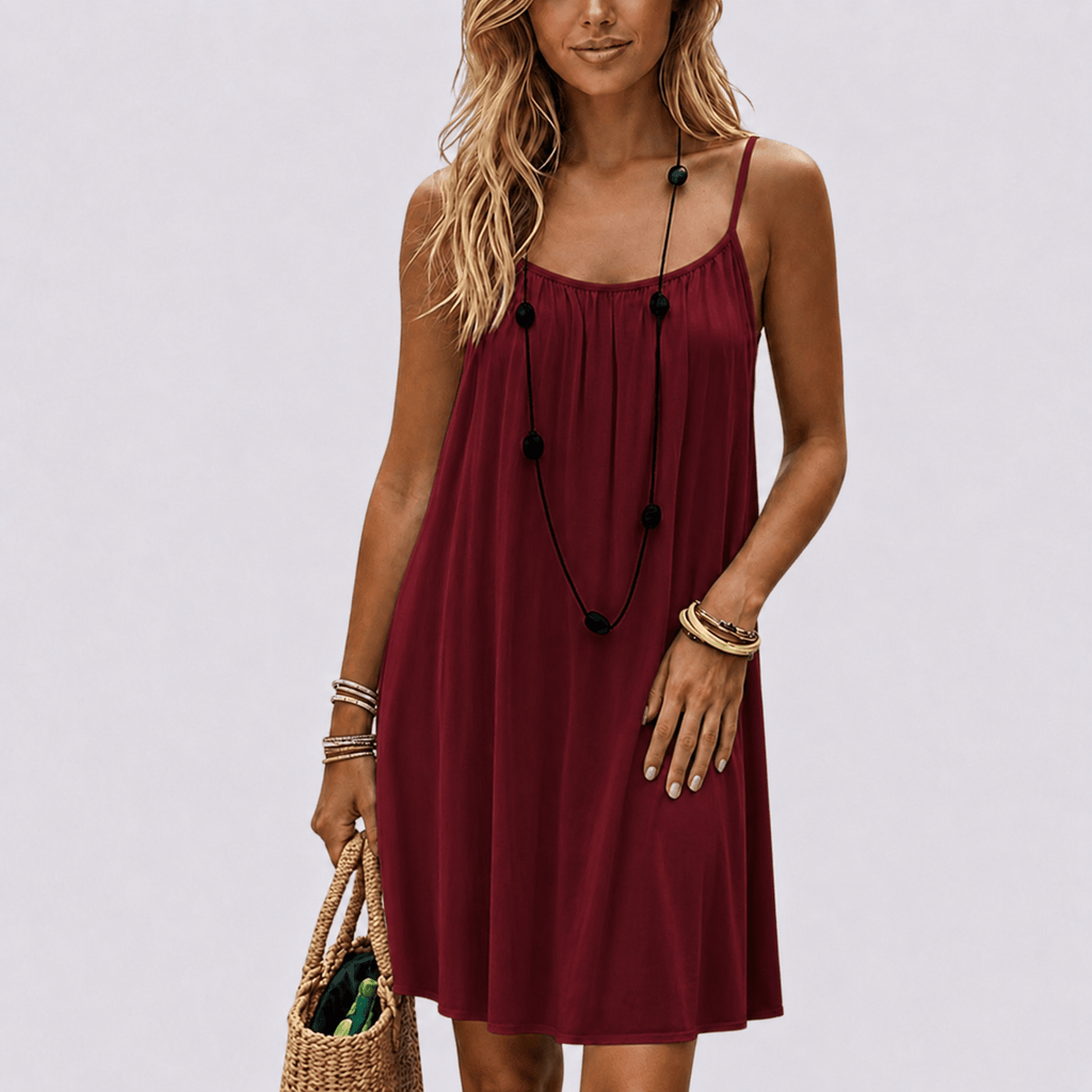 Vestido Renace Corto de Espalda Abierta