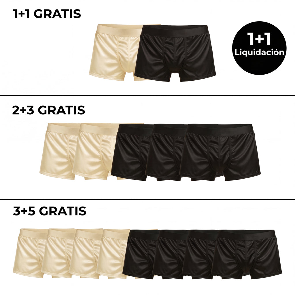 Boxer Seda Comfort | Fresco, suave y sin rozaduras