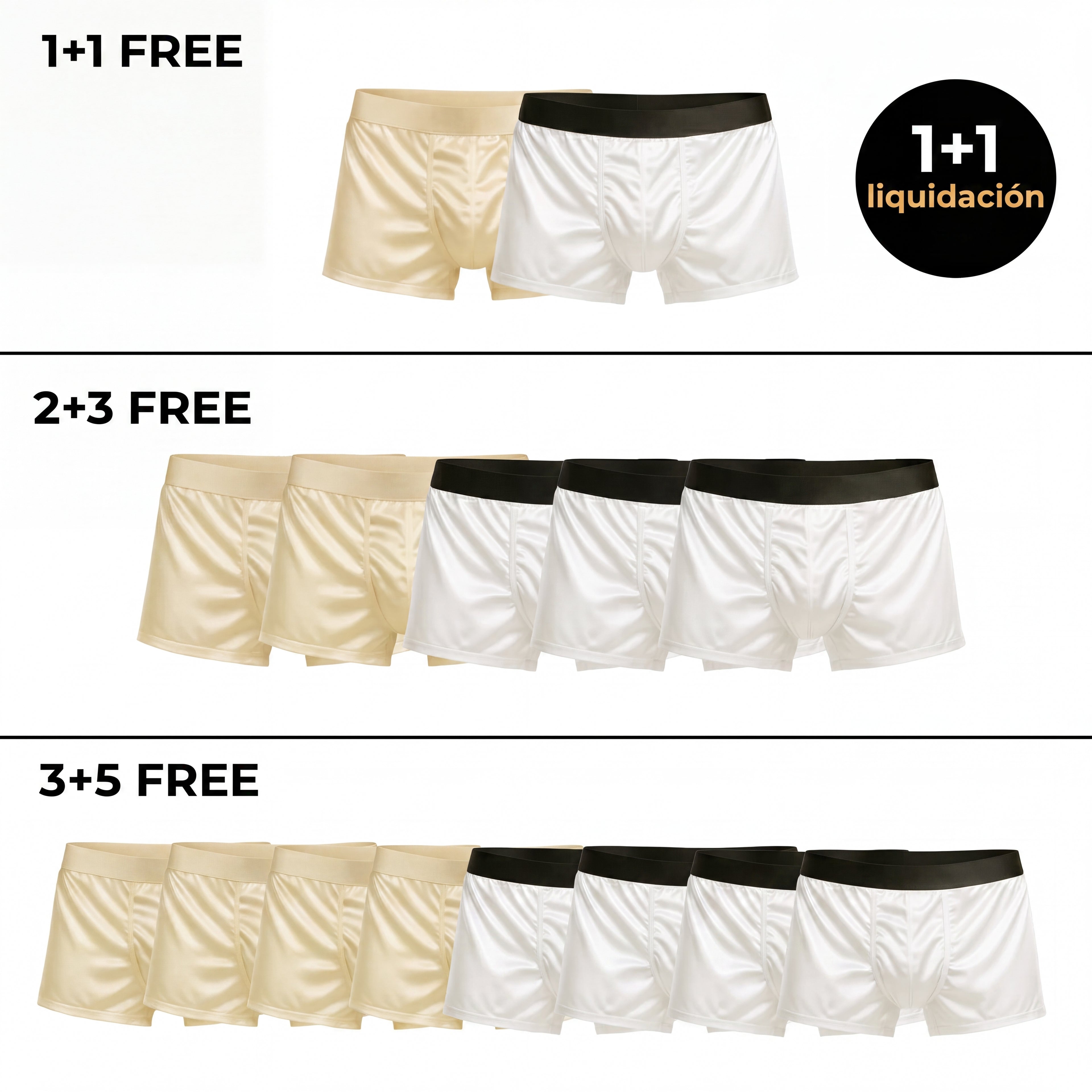 Boxer Seda Comfort | Fresco, suave y sin rozaduras