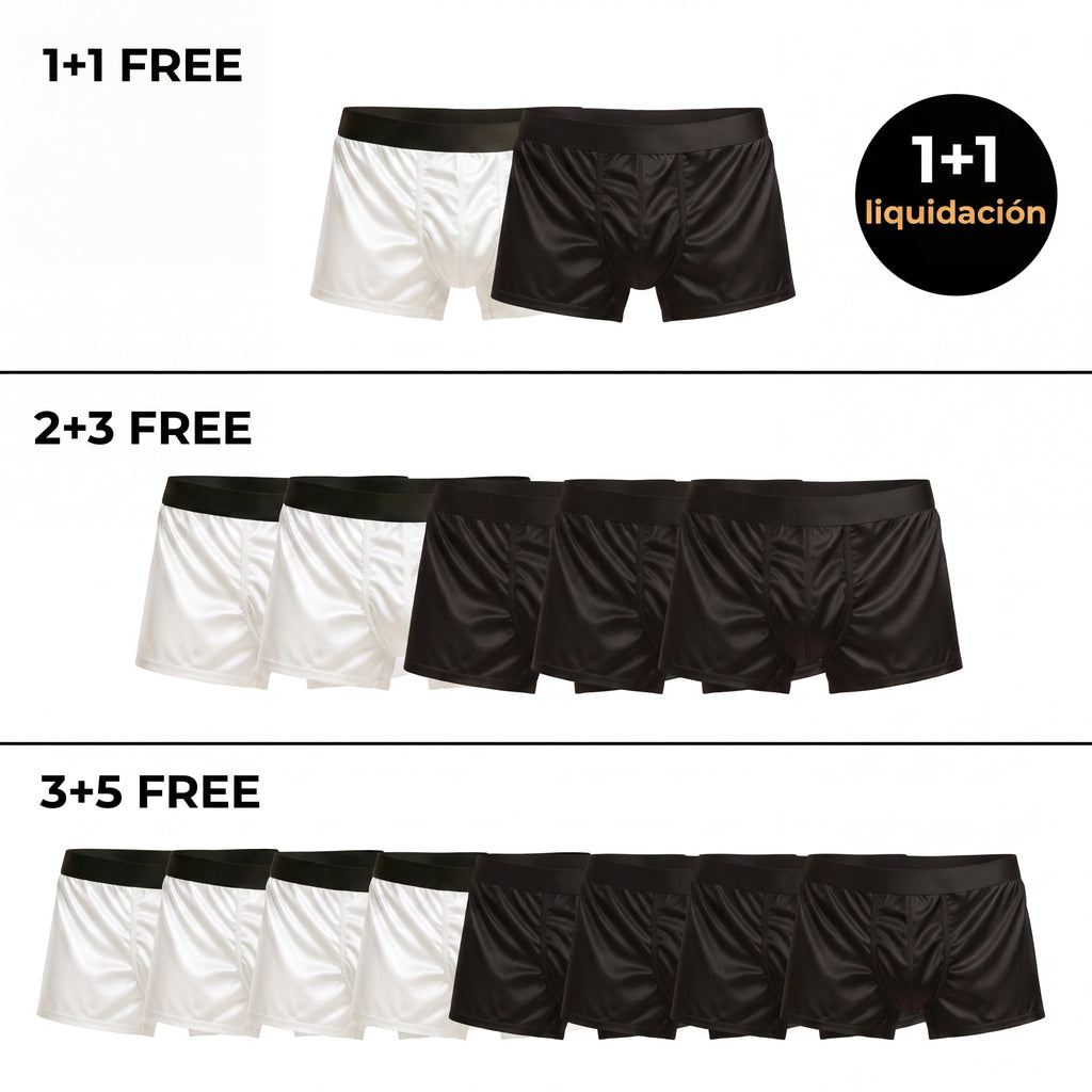 Boxer Seda Comfort | Fresco, suave y sin rozaduras