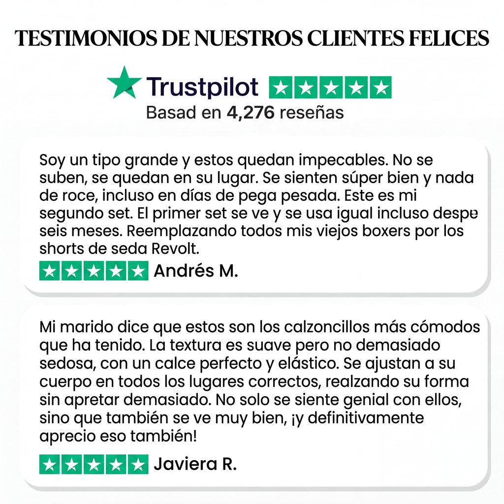 Boxer Seda Comfort | Fresco, suave y sin rozaduras