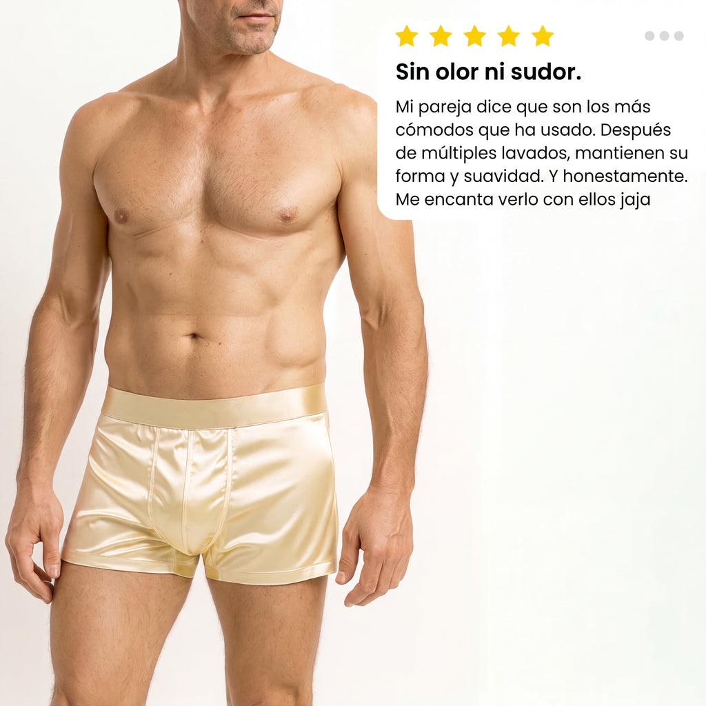 Boxer Seda Comfort | Fresco, suave y sin rozaduras