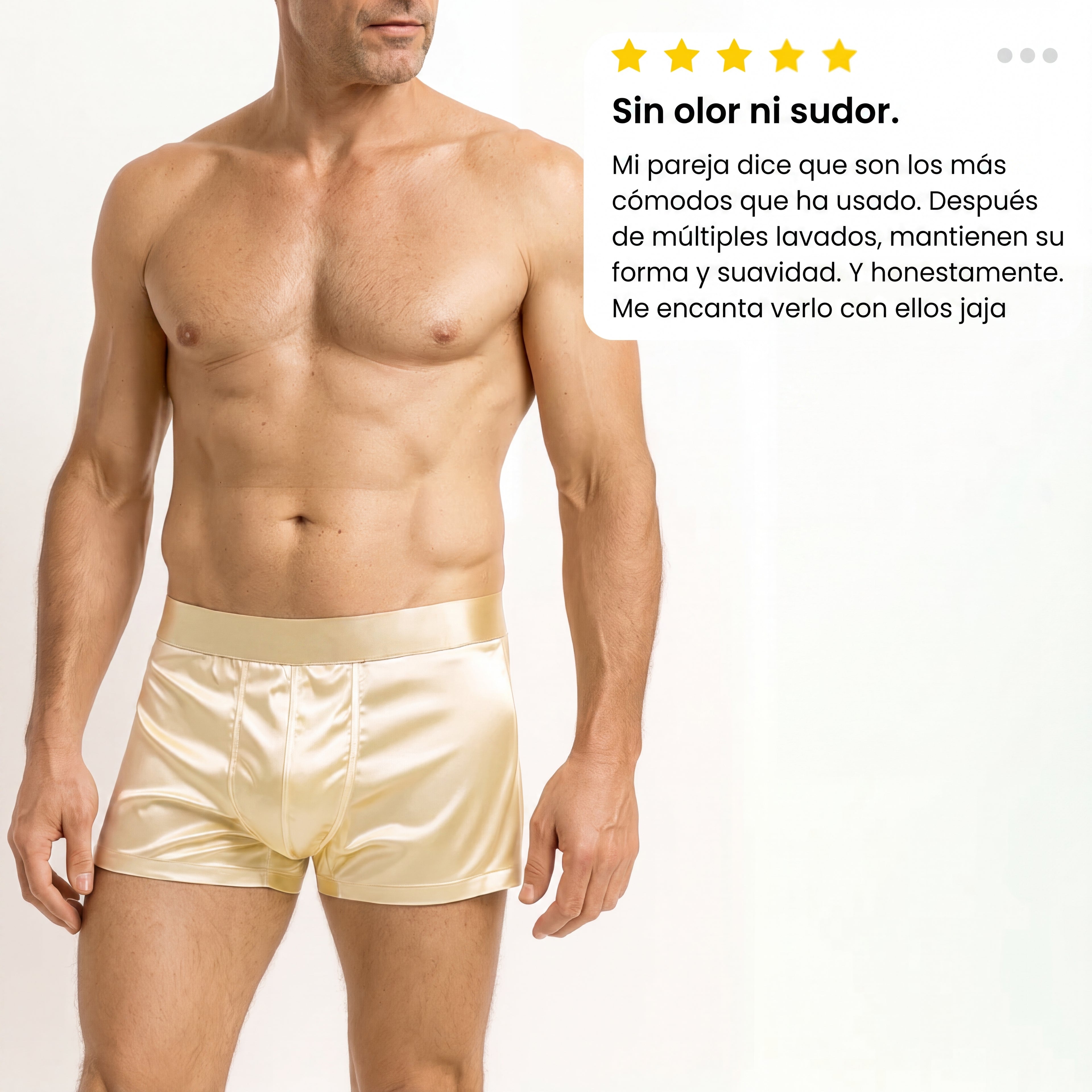 Boxer Seda Comfort | Fresco, suave y sin rozaduras